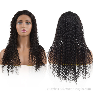 Wholesale High Quality Braided Straight Lacefront For Black Women Perruque Full Lace Cheap Human Wigs 100% Human Hair